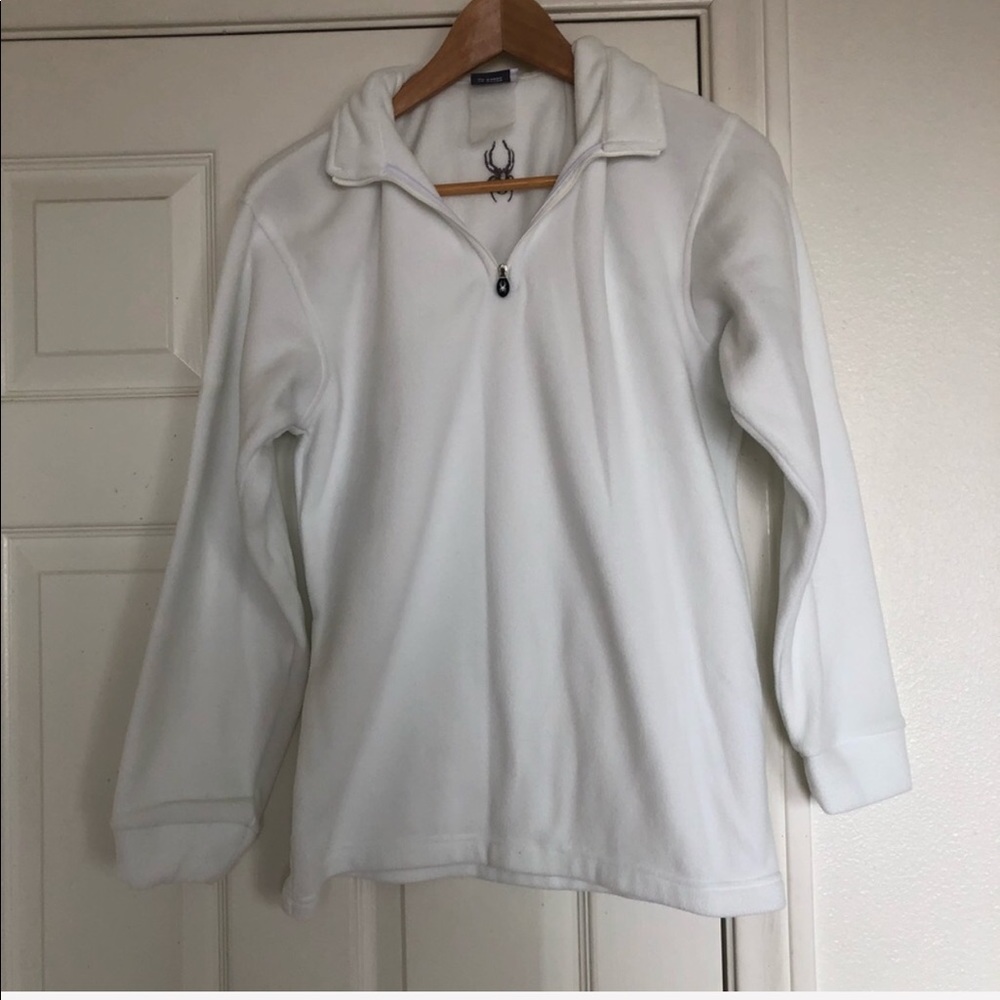 Spyder Fleece Quarter Zip Pullover Sweatshirt